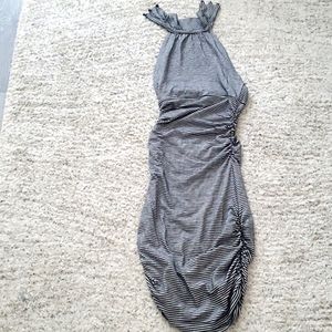 Guess stripped stretchy dress ~size extra small